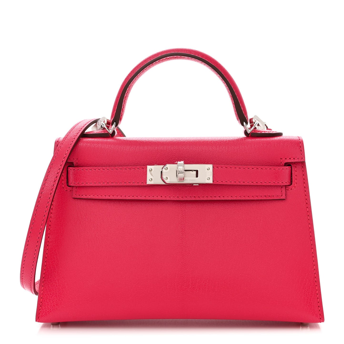 Chevre Chamkila Mini Kelly Sellier 20 Rose Extreme