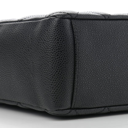 Chanel Caviar Quilted Petit Shopping Tote PST Black 9 of 12