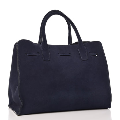 Mansur Gavriel Suede Sun Bag Blu 3 of 6