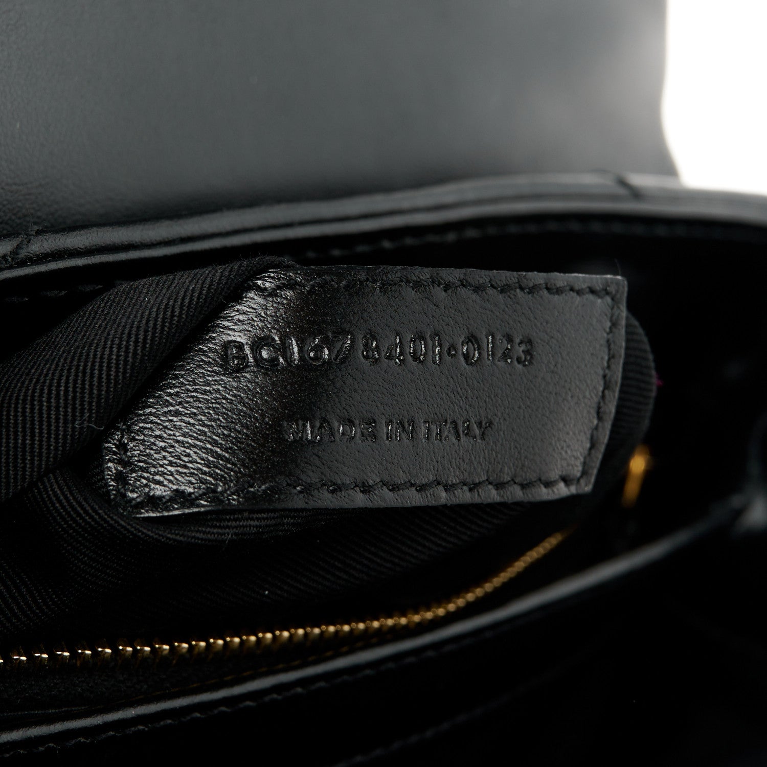 Saint Laurent Calfskin Y Quilted Monogram Toy Loulou Crossbody Bag Black 8 of 12