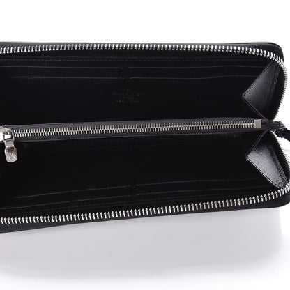 Louis Vuitton Epi Clemence Wallet Black 5 of 6