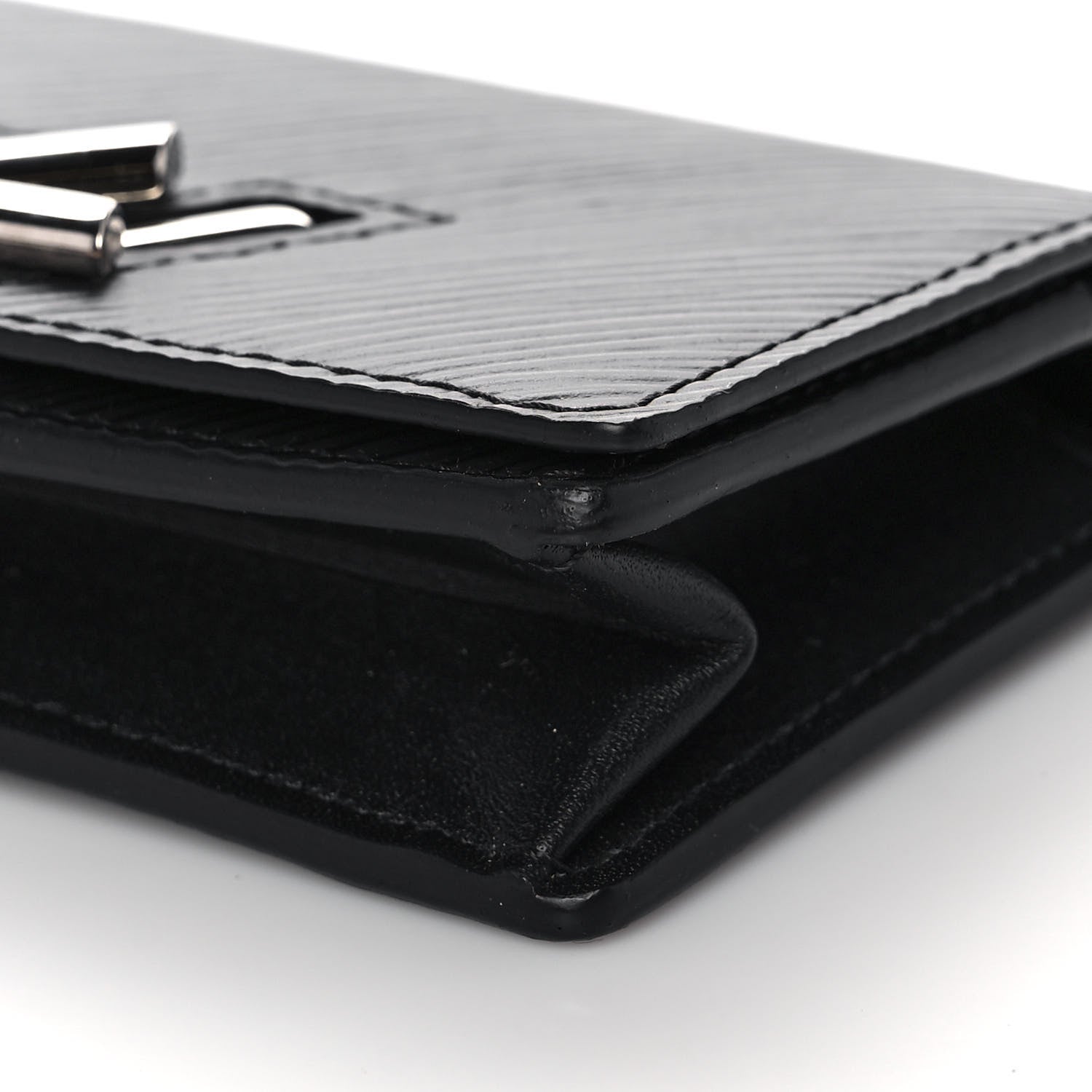 Louis Vuitton Epi Twist Compact Wallet Black 8 of 8