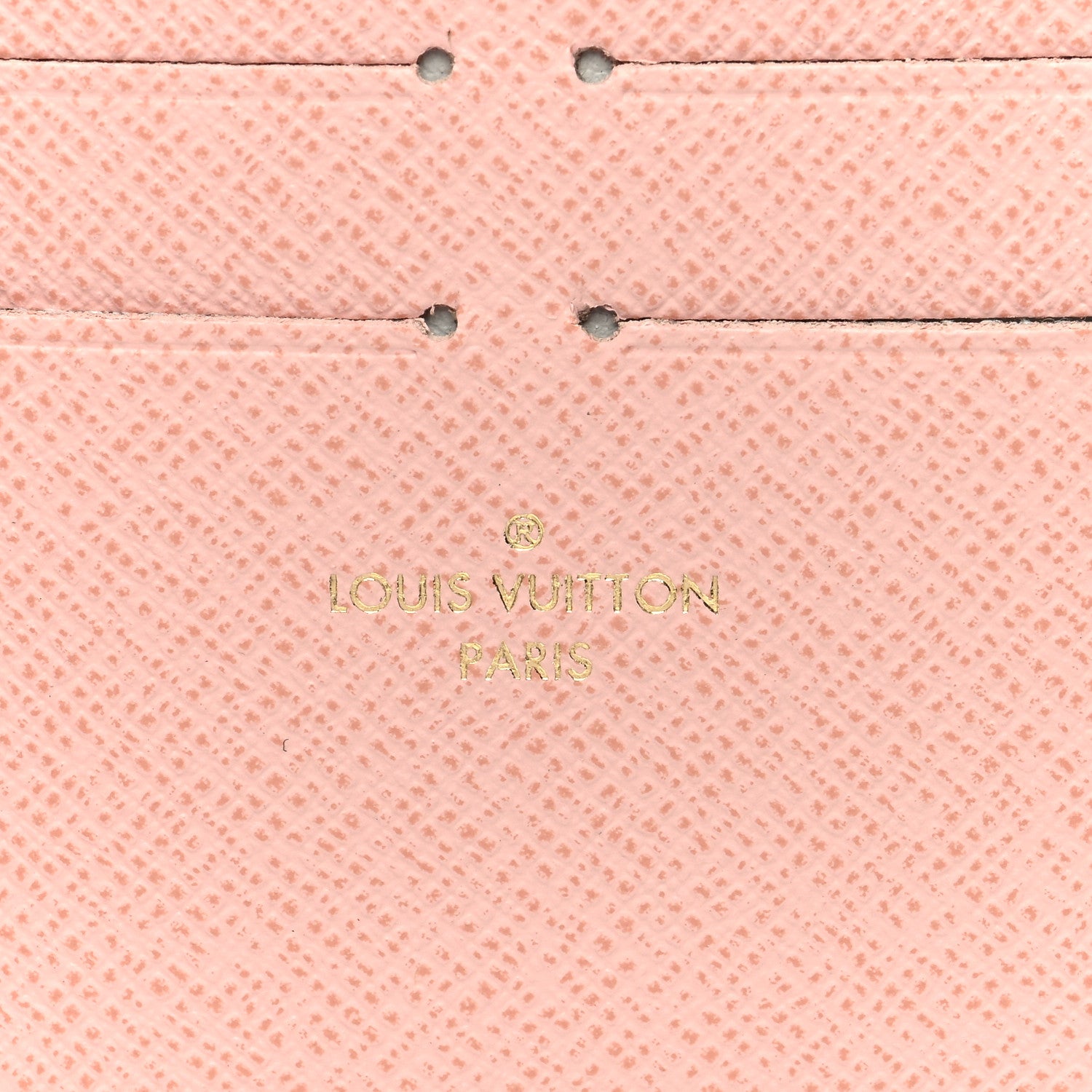 Louis Vuitton Calfskin Felicie Card Holder Insert Rose Ballerine 6 of 6