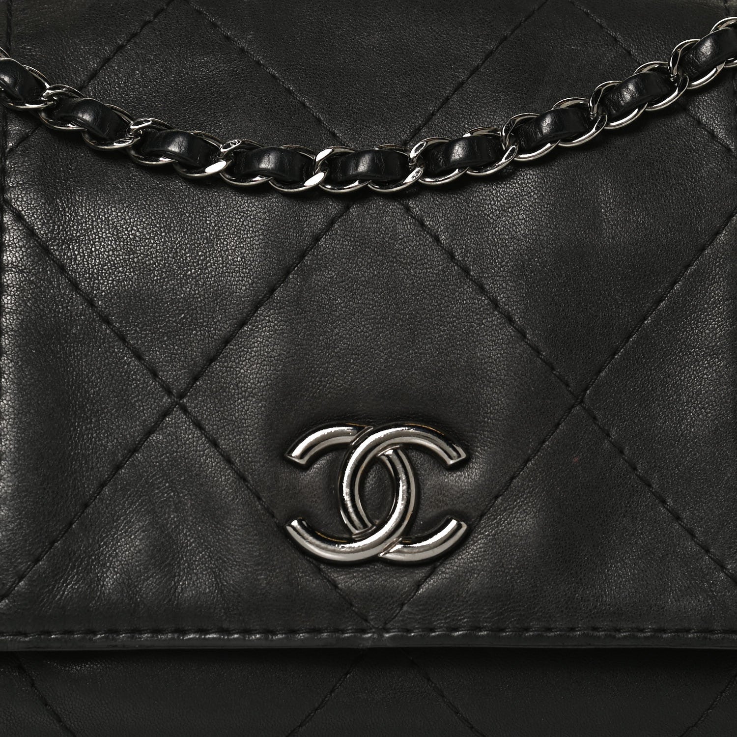 Chanel Lambskin Quilted Large Soft Touch Flap Black 8 of 12