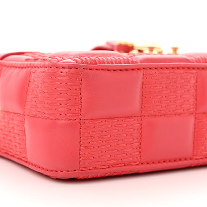 Louis Vuitton Lambskin Damier Quilt Troca PM Rose 8 of 14