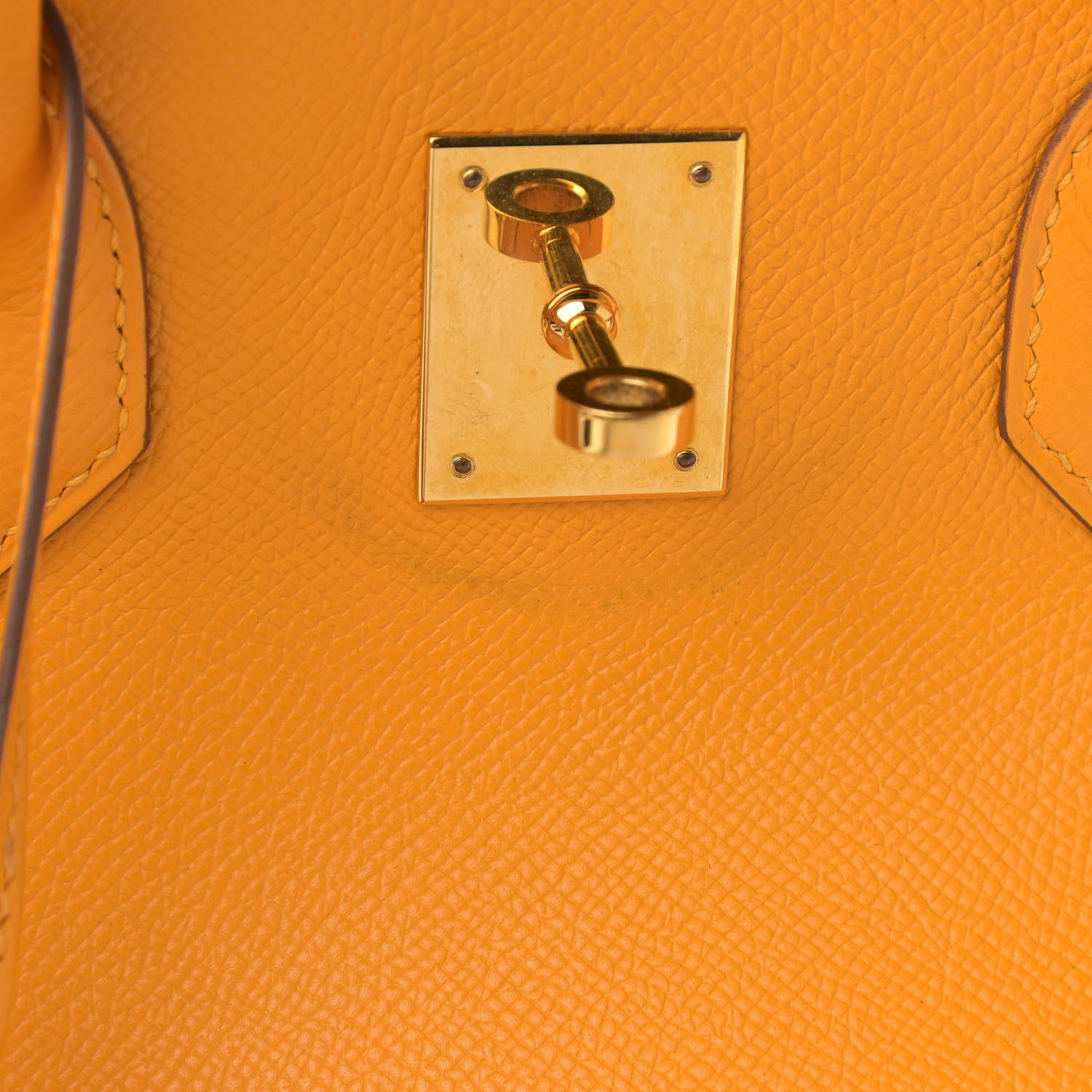 Hermes Epsom Birkin 35 Jaune D'Or 13 of 26