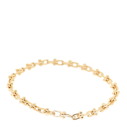 Tiffany 18K Yellow Gold Micro HardWear Link Bracelet 3 of 6