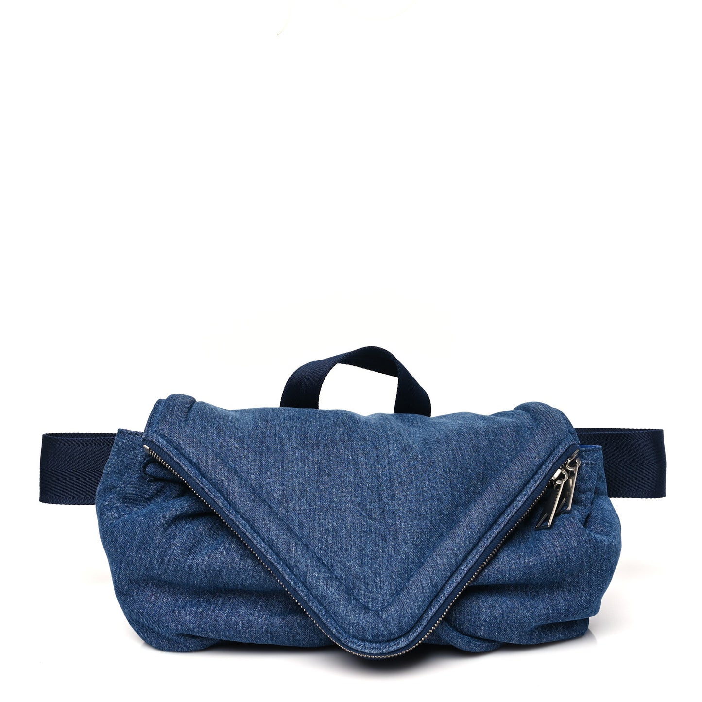 Denim Beak Belt Bag Blue