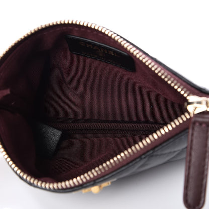 Chanel Aged Calfskin Quilted Small Reissue Cosmetic Case Black 5 of 8