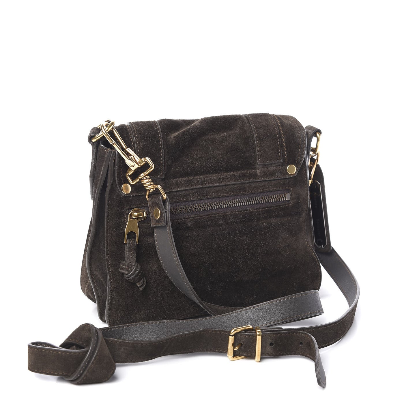 Suede PS1 Mini Pouch Messenger Bag Pepe
