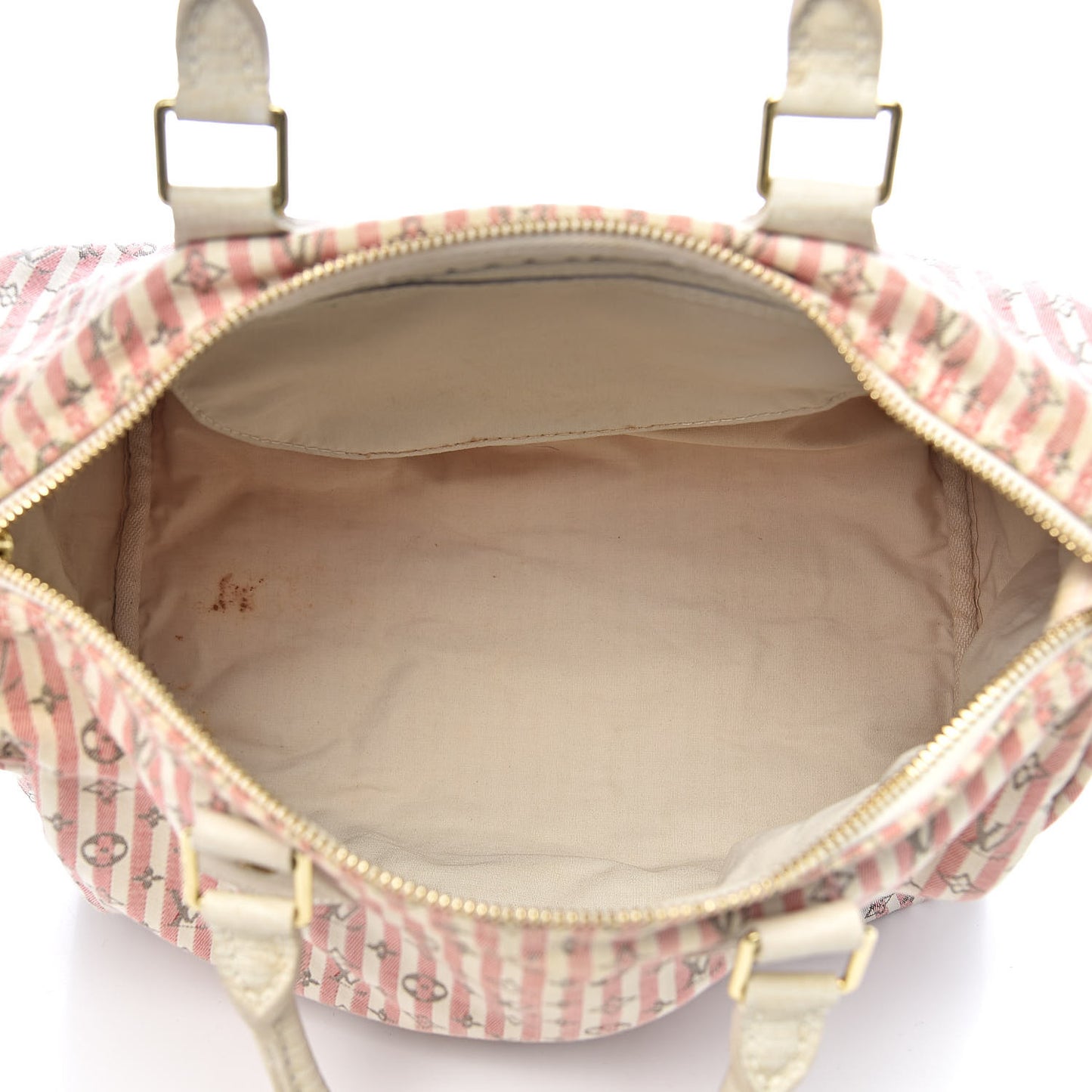 Mini Lin Croisette Speedy 30 Rouge