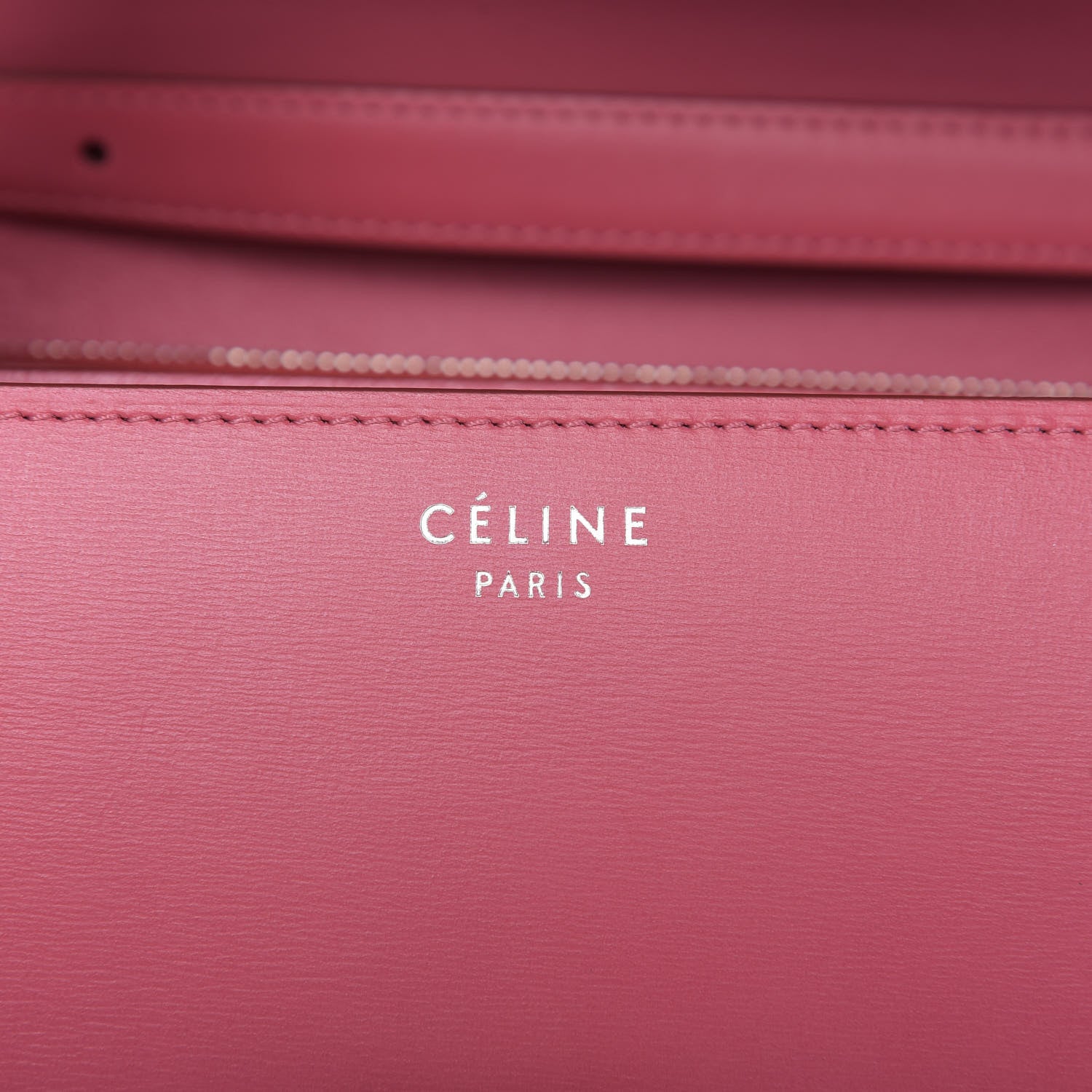 Celine Smooth Calfskin Medium Classic Box Flap Bag Bubble 8 of 9