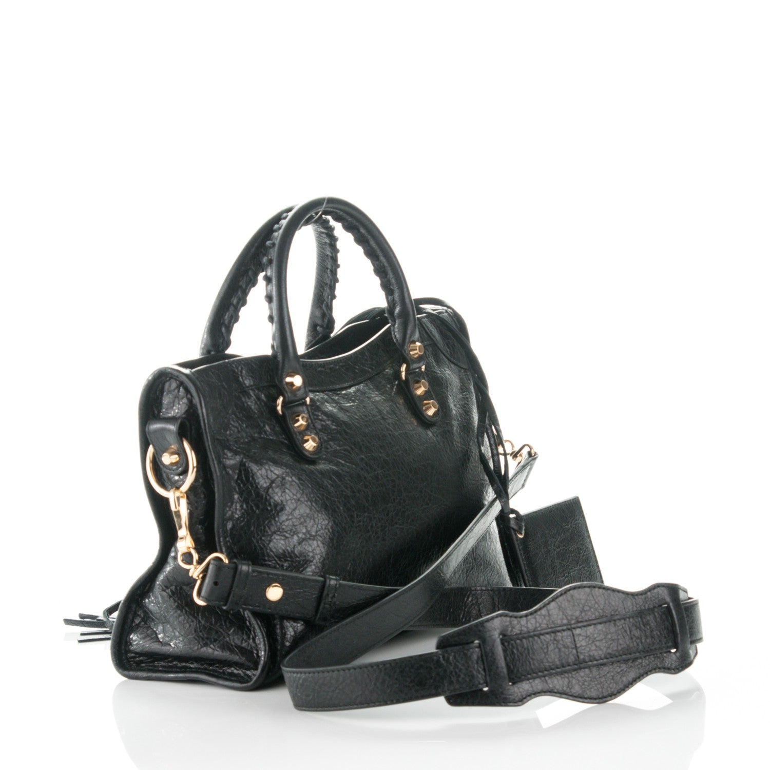 Balenciaga Agneau Classic Gold Hardware S City Black 4 of 9