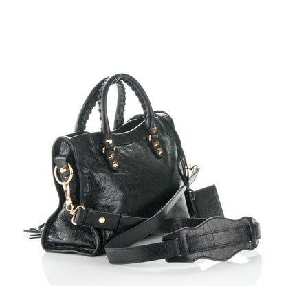 Balenciaga Agneau Classic Gold Hardware S City Black 4 of 9