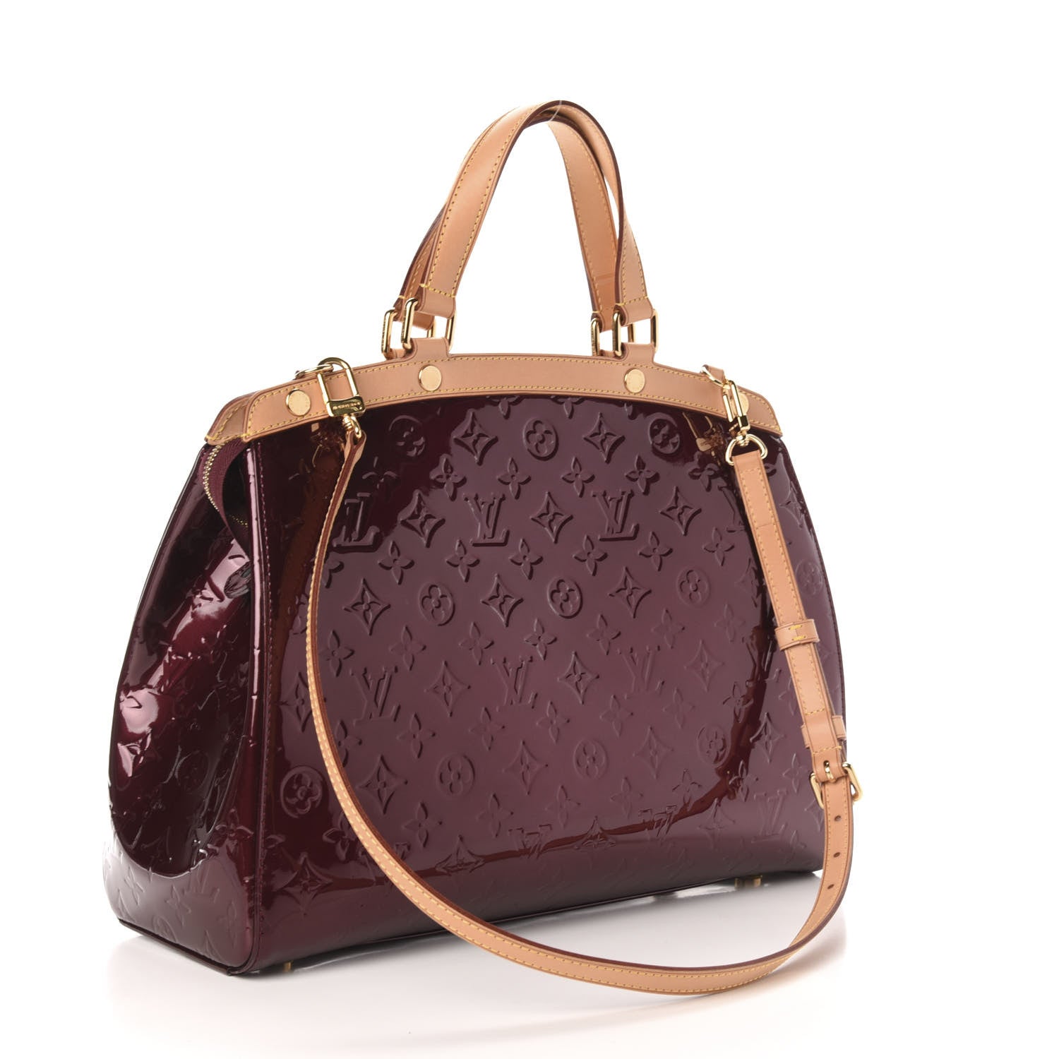 Louis Vuitton Vernis Brea GM Rouge Fauviste 4 of 10