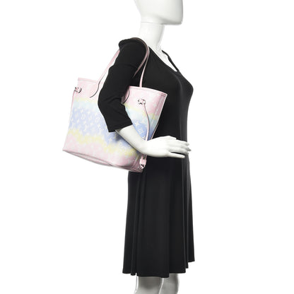 Louis Vuitton Monogram Escale Neverfull MM Pastel 2 of 10