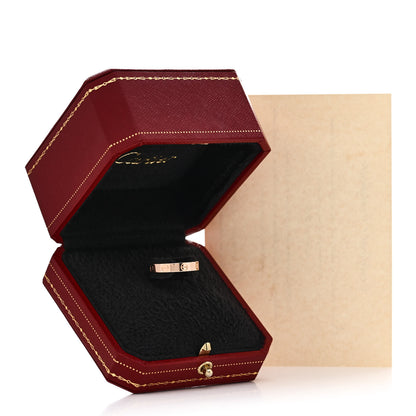 Cartier 18K Pink Gold 3.5mm LOVE Wedding Band Ring 54 7 5 of 5