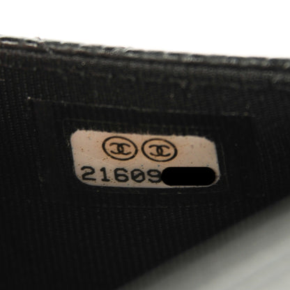Chanel Caviar Quilted Flap Card Holder Black 8 of 8