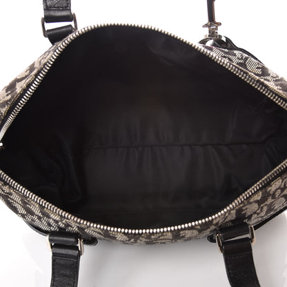 Christian Dior Denim Monogram Charms Shoulder Bag Black 7 of 16