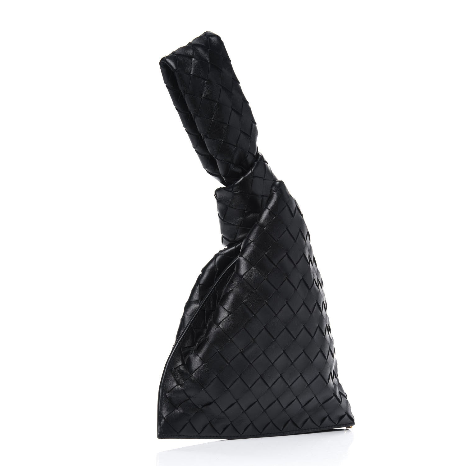 Bottega Veneta Nappa Intrecciato BV Twist Black 2 of 6