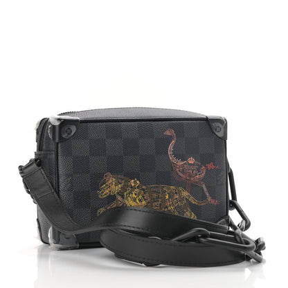Louis Vuitton Damier Graphite Wild Animals Mini Soft Trunk 3 of 9