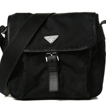 Prada Nylon Vela Sport Messenger Bag Black 9 of 16