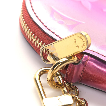 Louis Vuitton Vernis Heart Coin Purse Pink Red 10 of 10
