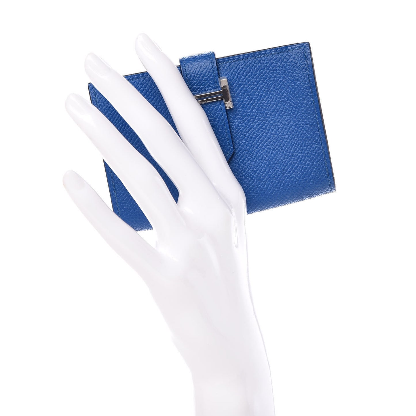 Epsom Bearn Card Holder Wallet Bleu Zellige