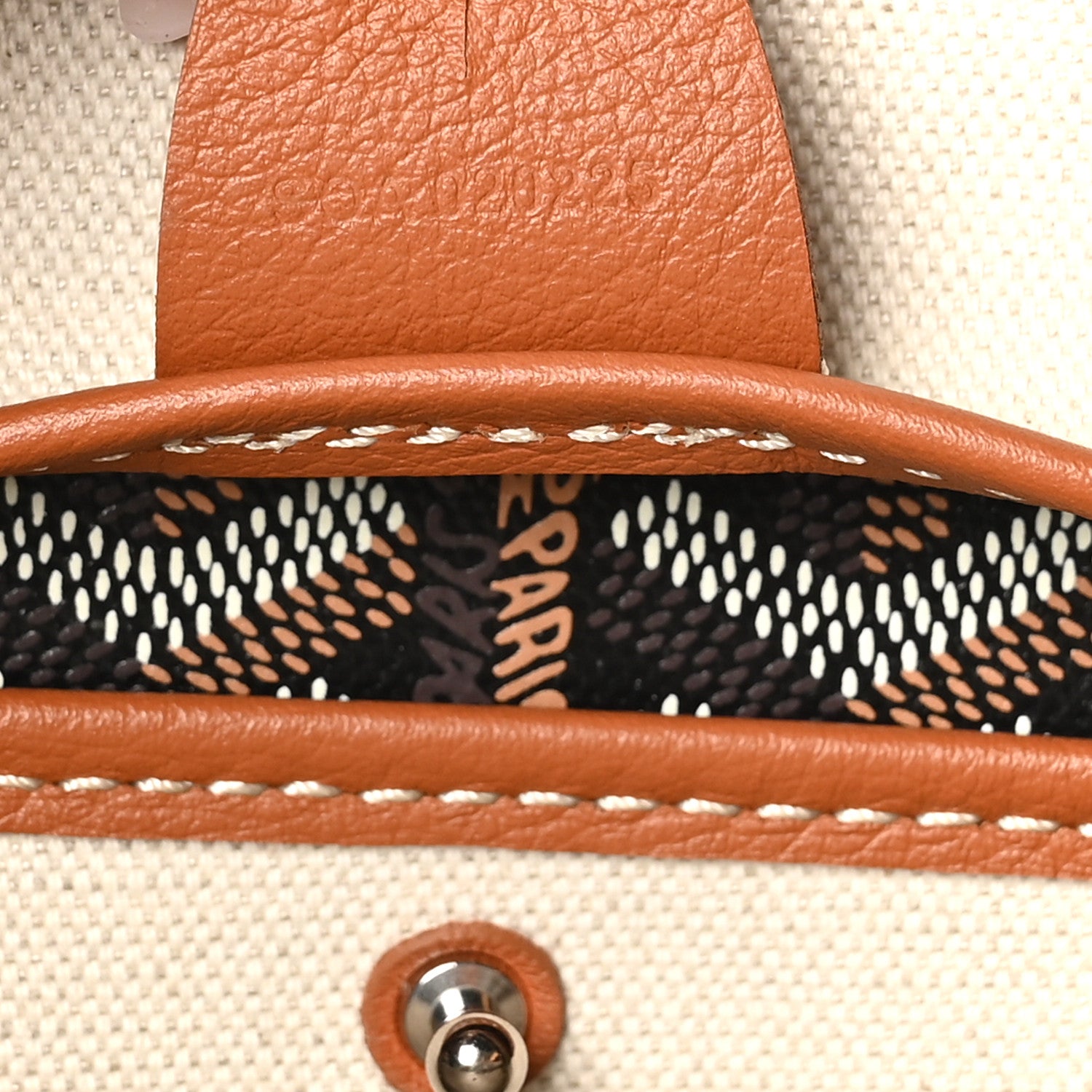 Goyard Goyardine Artois MM Black Gold 7 of 9