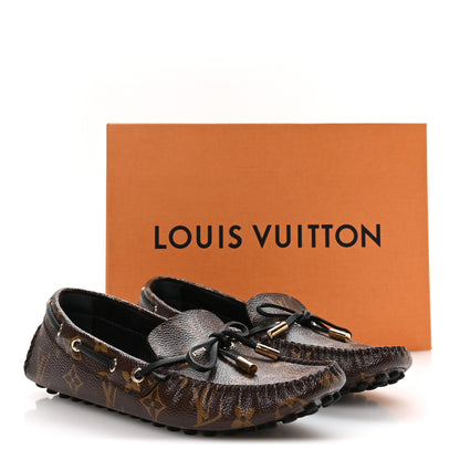 Louis Vuitton Patent Monogram Gloria Loafers 38 36.5 9 of 9