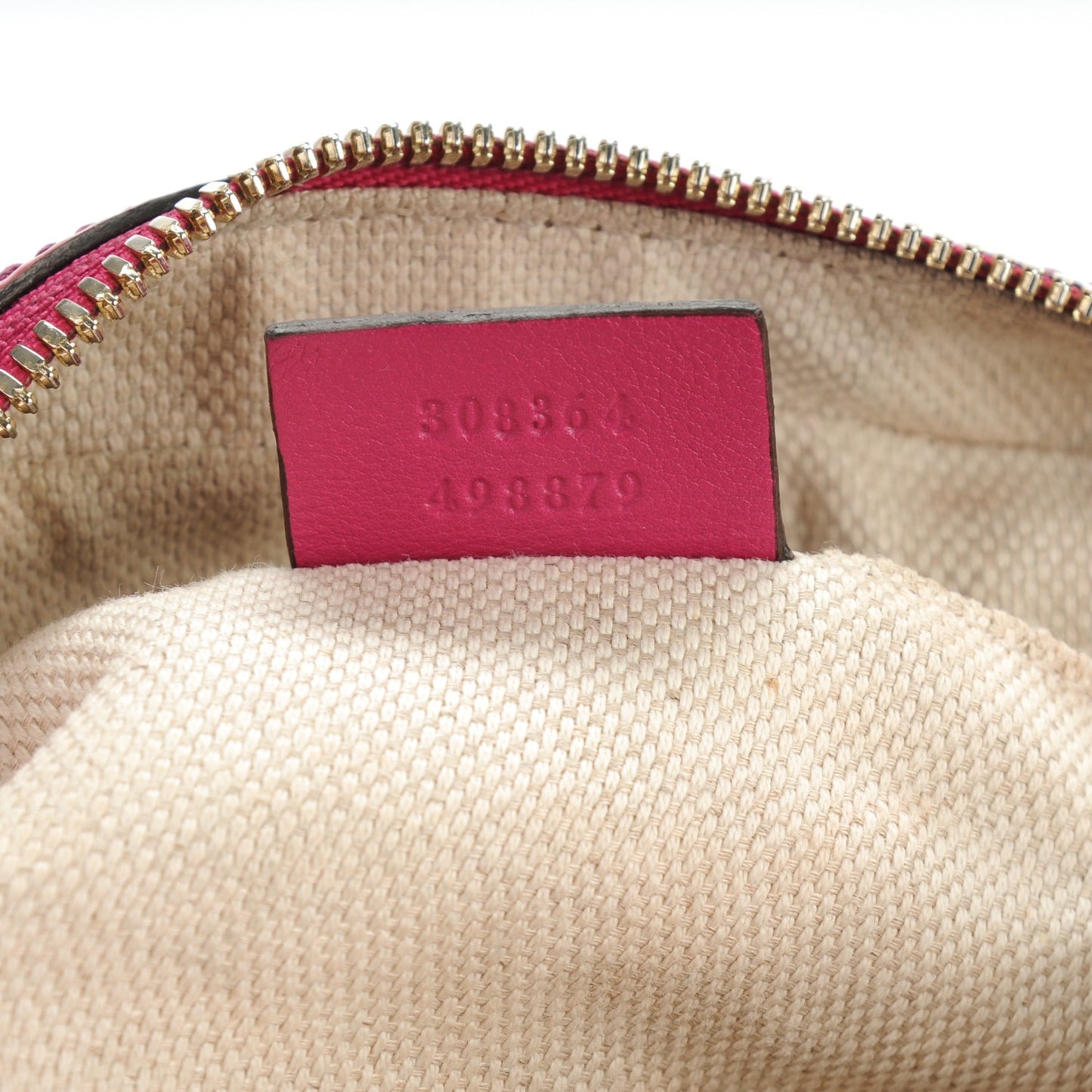 Soft Patent Small Soho Disco Bag Bright Bougainvillea