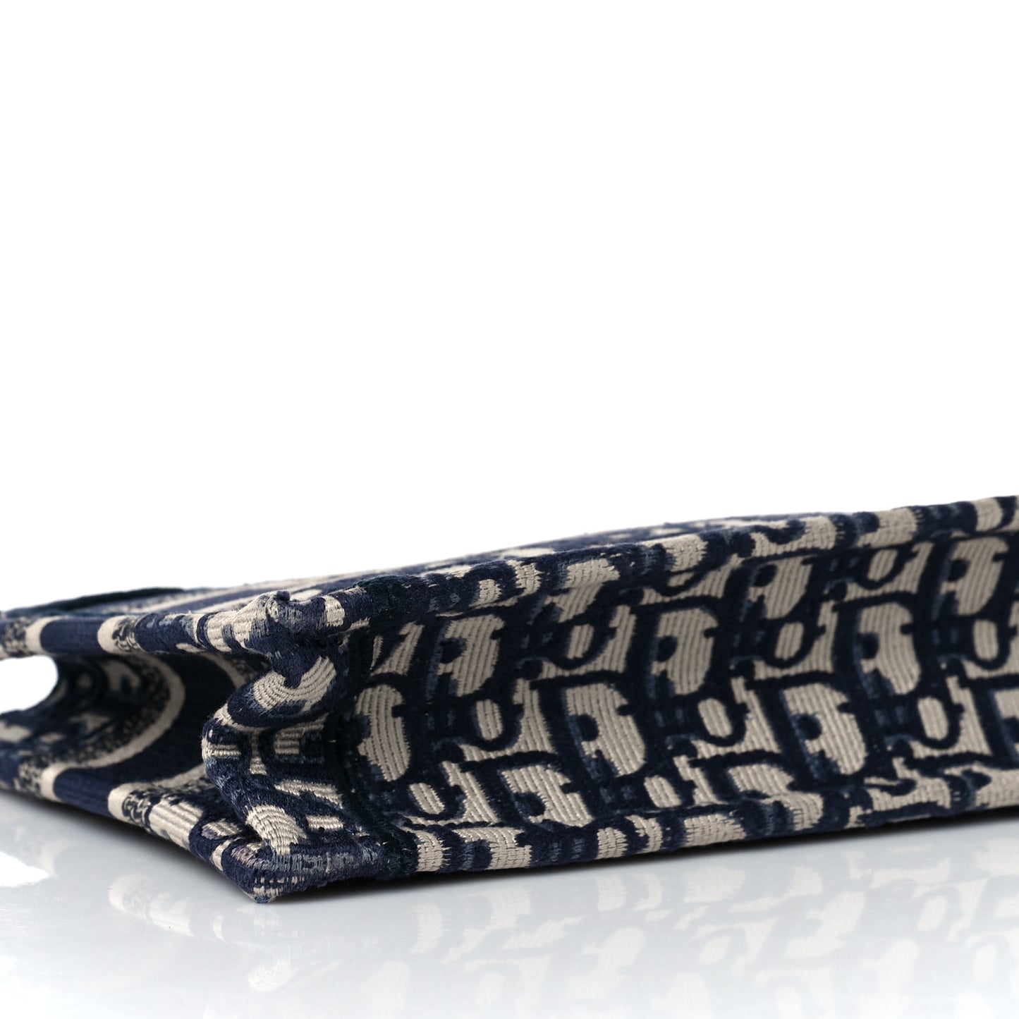 Oblique Mini Book Tote Blue Multicolor