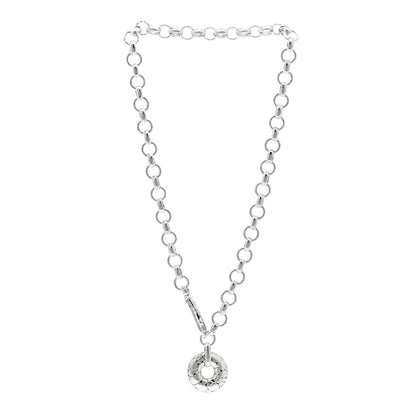 John Hardy Sterling Silver Kali Donut Necklace 3 of 5