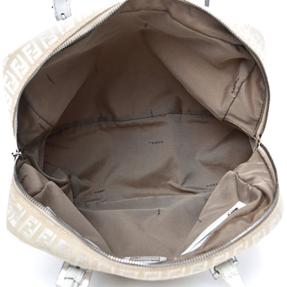 Fendi Zucchino Shoulder Bag White 4 of 15