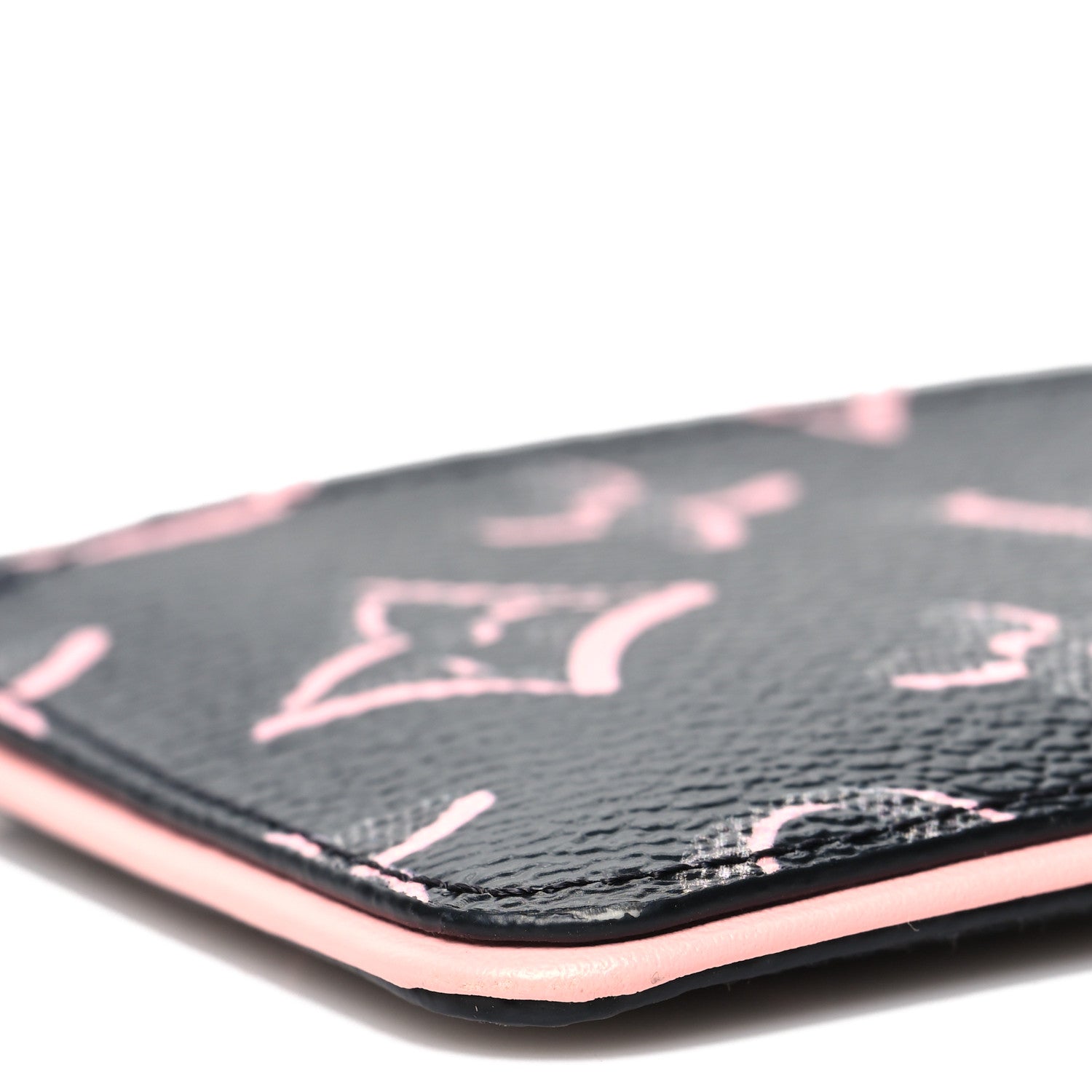 Louis Vuitton Monogram Fall for You LV Side-Up Card Holder Black 8 of 10