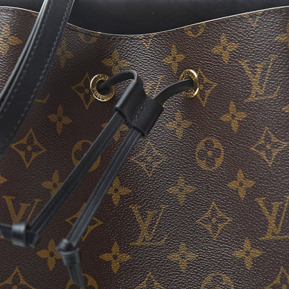 Louis Vuitton Monogram Neonoe MM Black 7 of 10