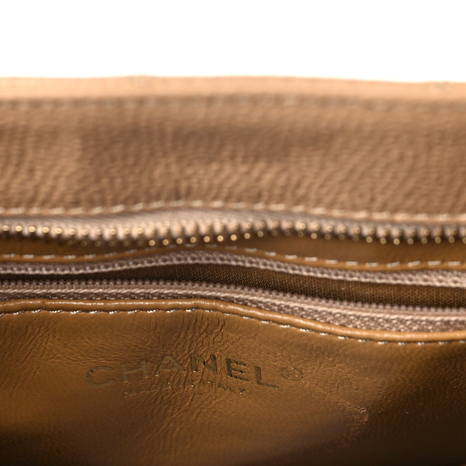 Chanel Caviar Quilted Medallion Tote Beige 4 of 9