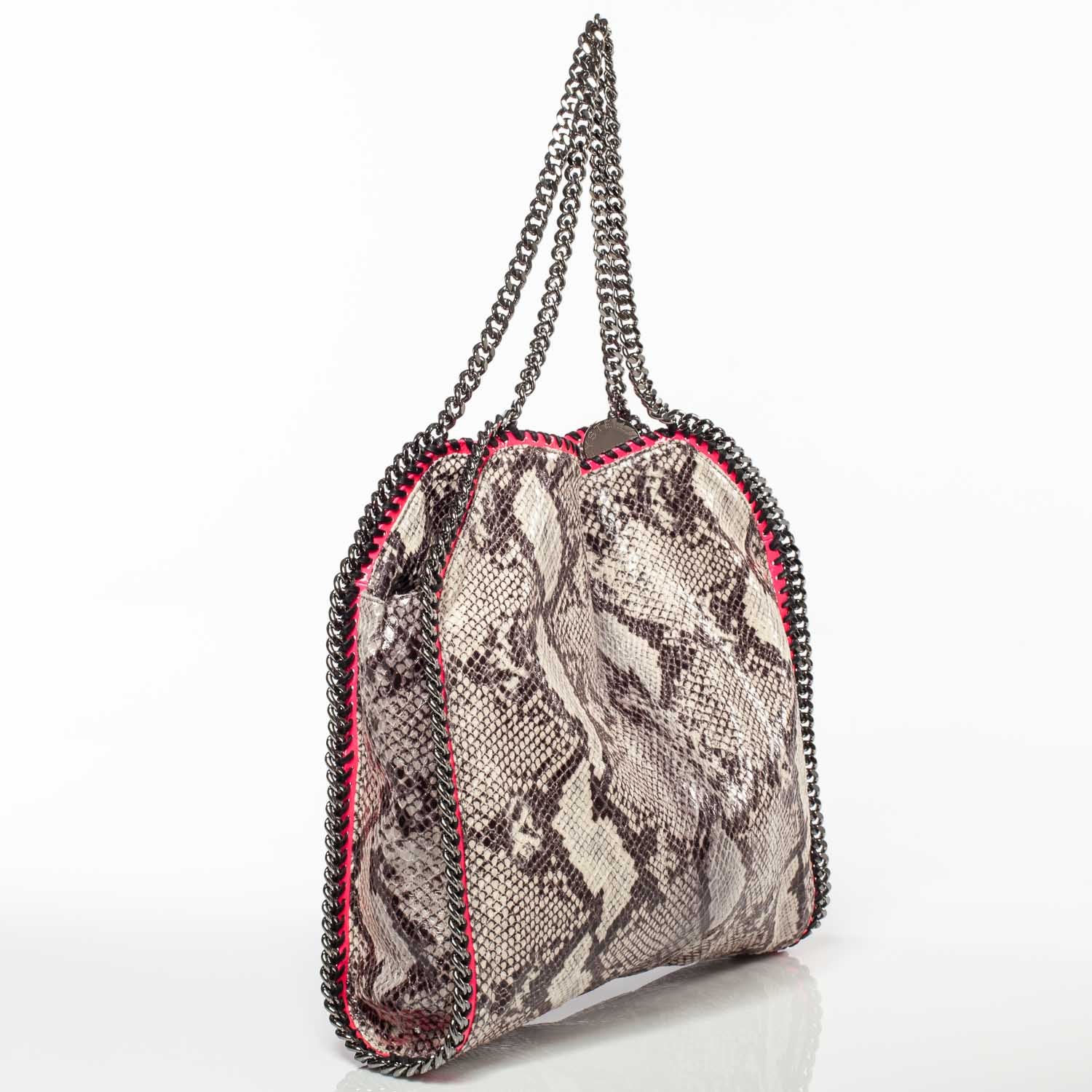Stella McCartney Faux Python Falabella Tote 3 of 7