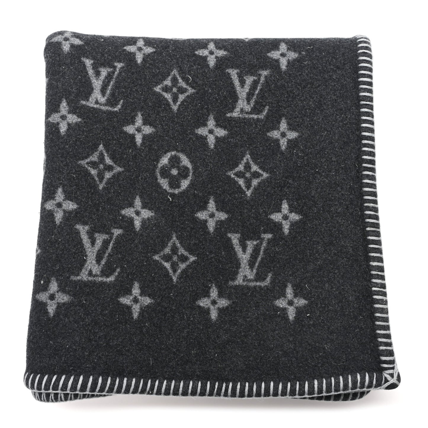 Wool Monogram Eclipse Blanket