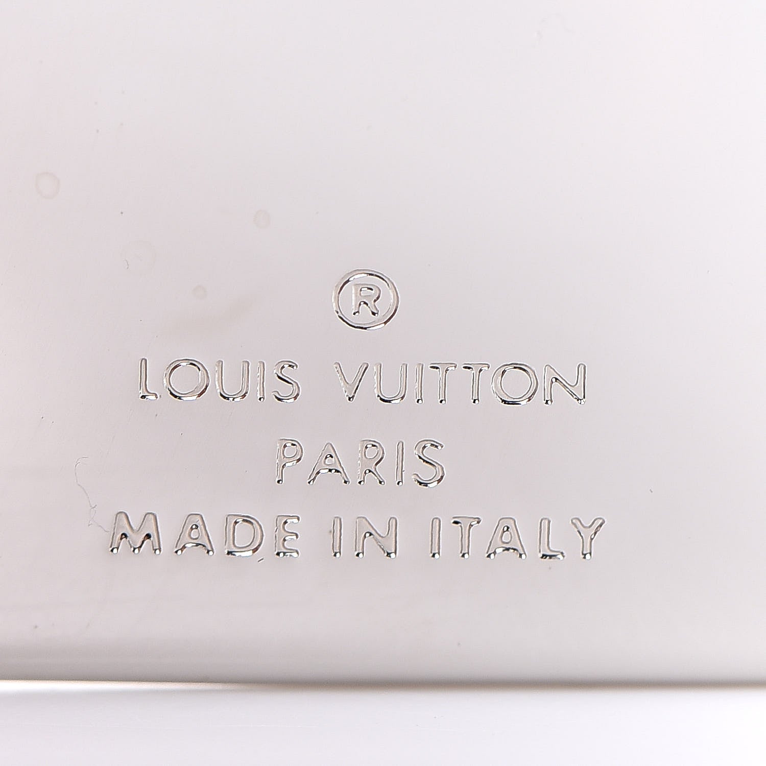 Louis Vuitton V Charm Key Holder Silver 3 of 3