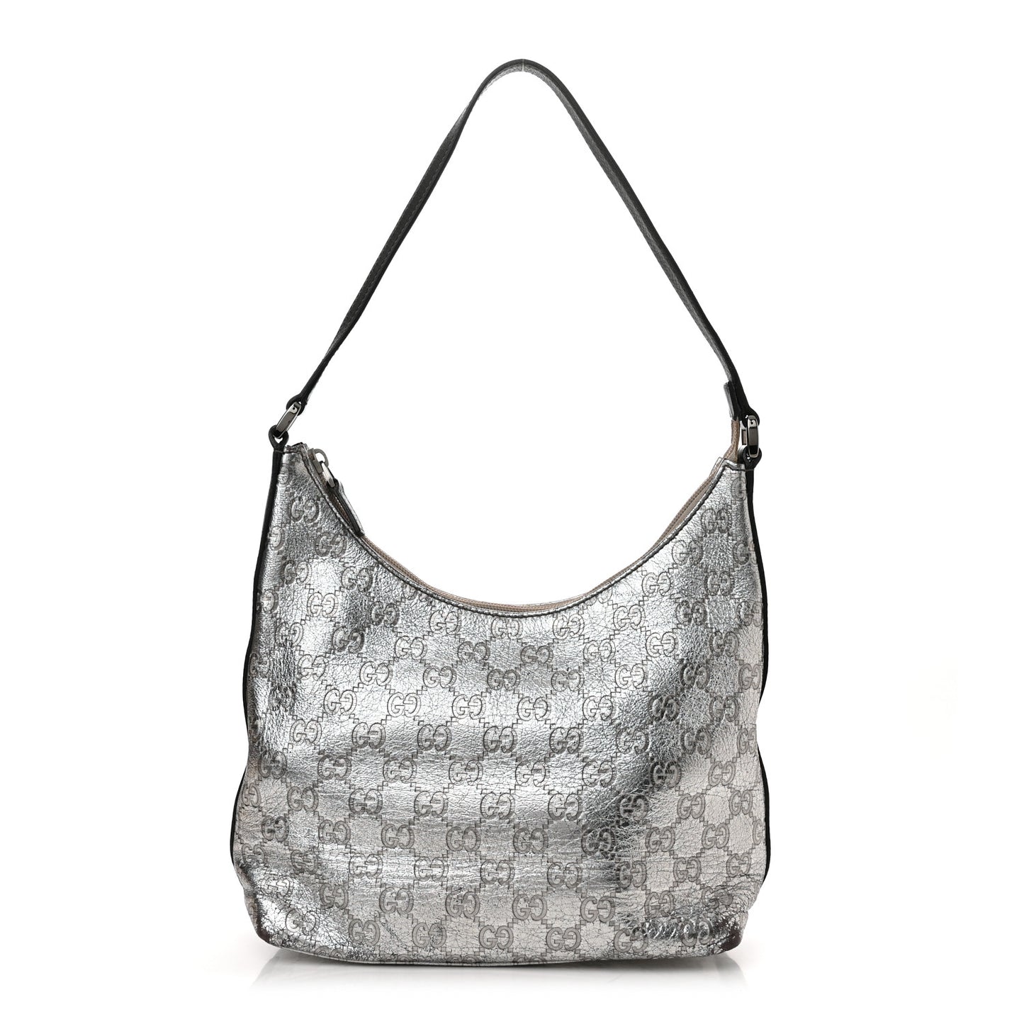 Guccissima Hobo Silver