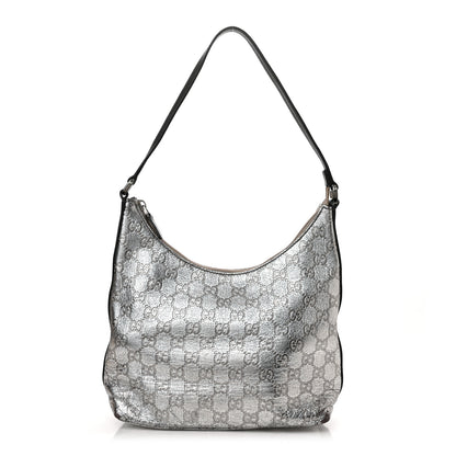 Gucci Guccissima Hobo Silver 1 of 17