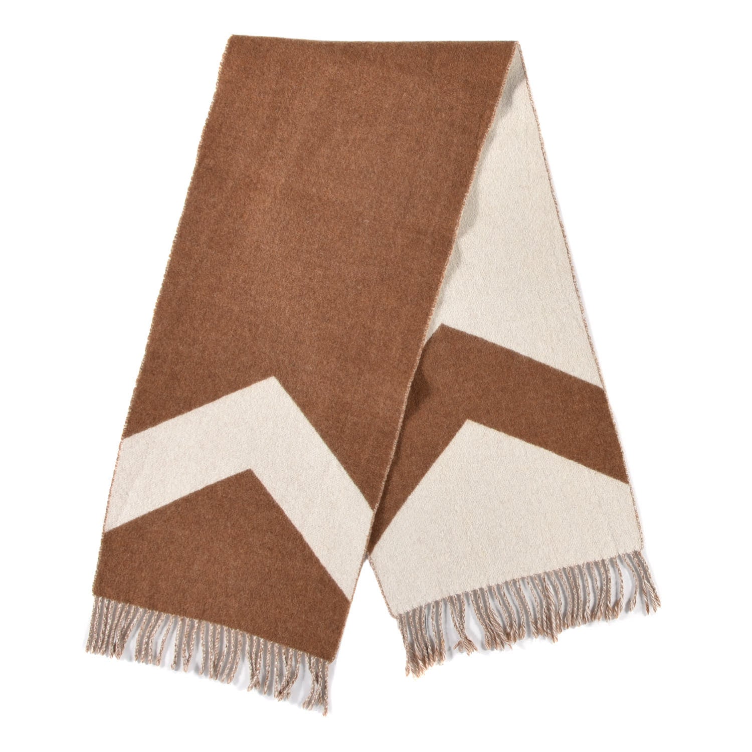 Hermes Cashmere Casaque Chevron Muffler 2 of 4