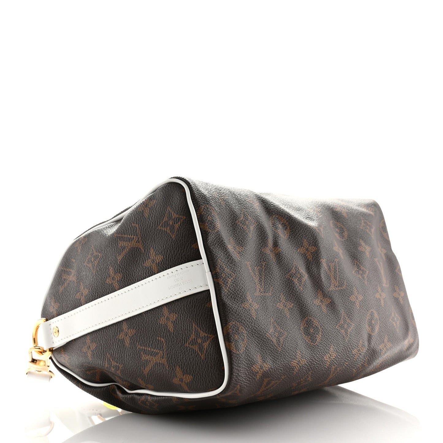 Monogram LV Match Speedy Bandouliere 25 White