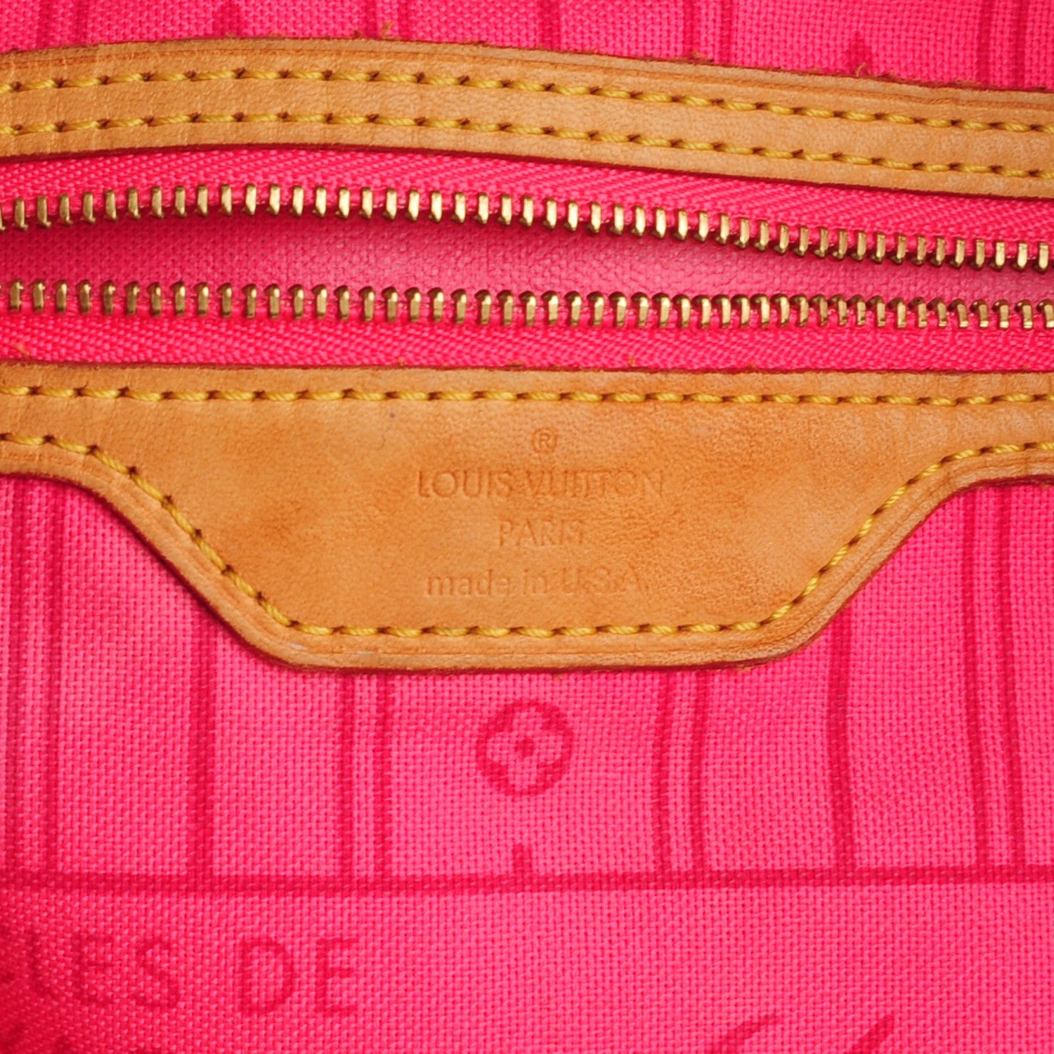 Louis Vuitton Monogram Roses Neverfull MM 6 of 7