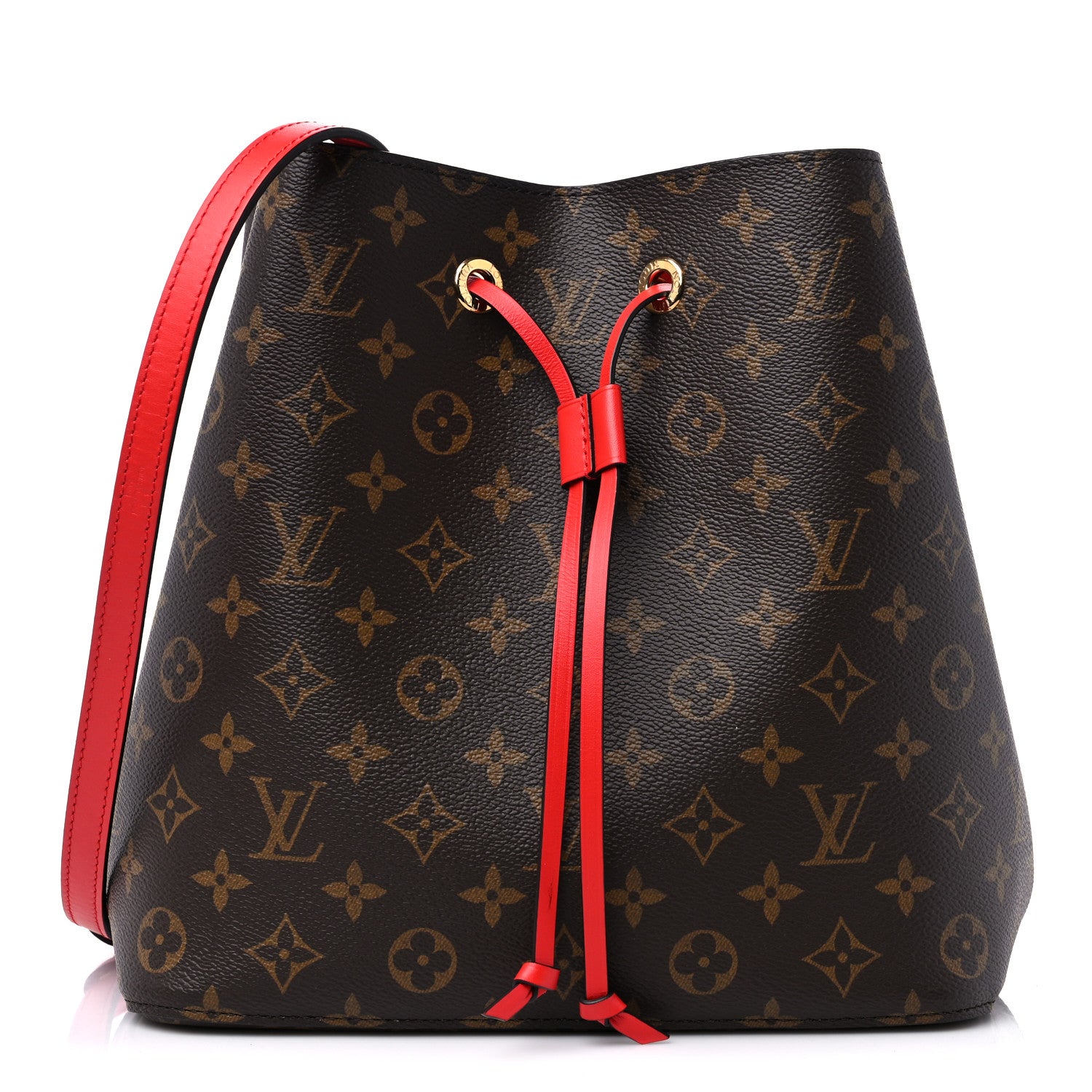 Louis Vuitton Monogram Neonoe MM Coquelicot 1 of 10