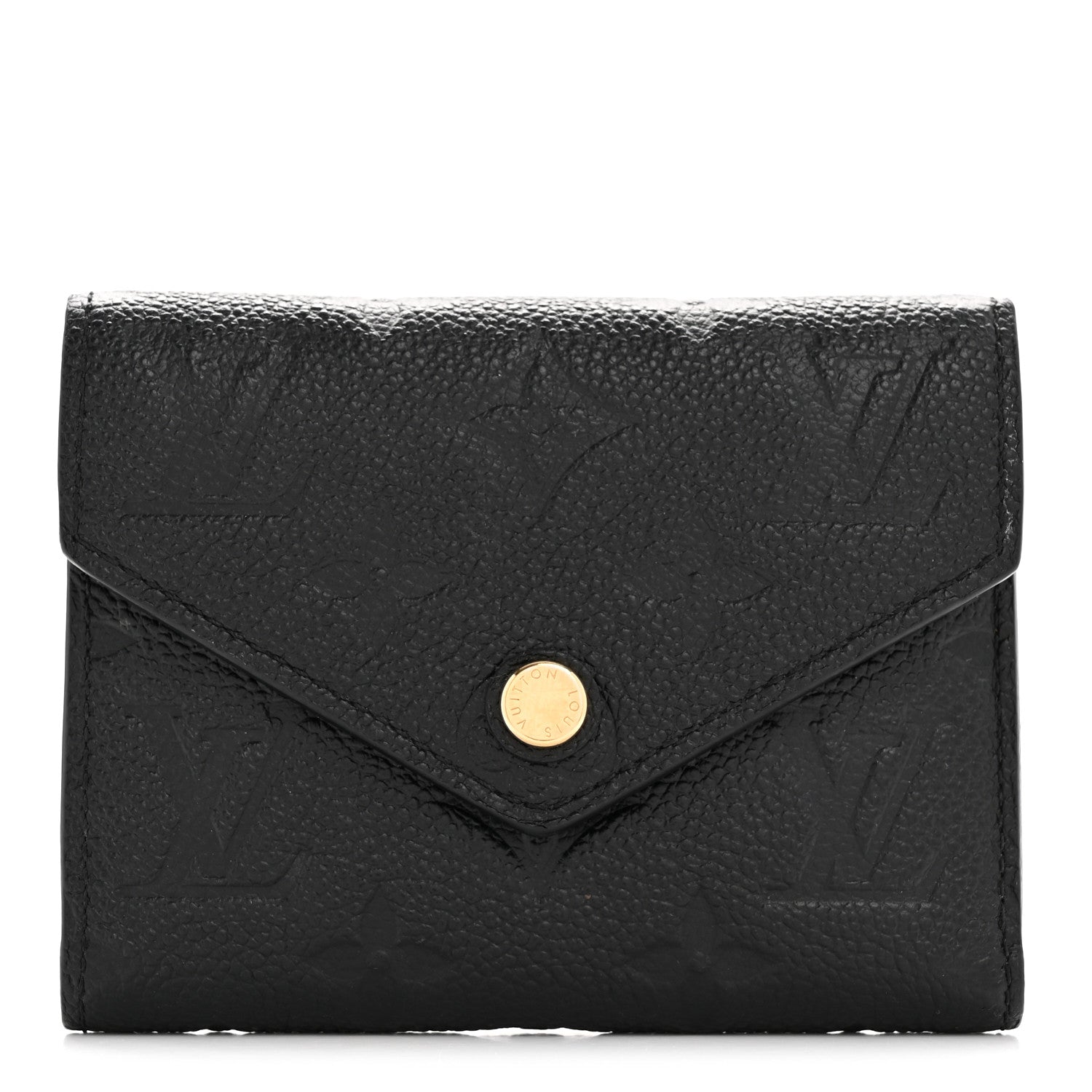 Louis Vuitton Empreinte Victorine Wallet Black 1 of 10