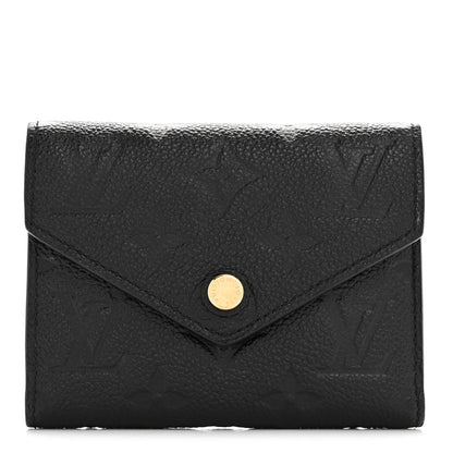 Louis Vuitton Empreinte Victorine Wallet Black 1 of 10