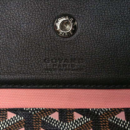 Goyard Goyardine Saint Louis Claire Voie PM Black Pink 7 of 11