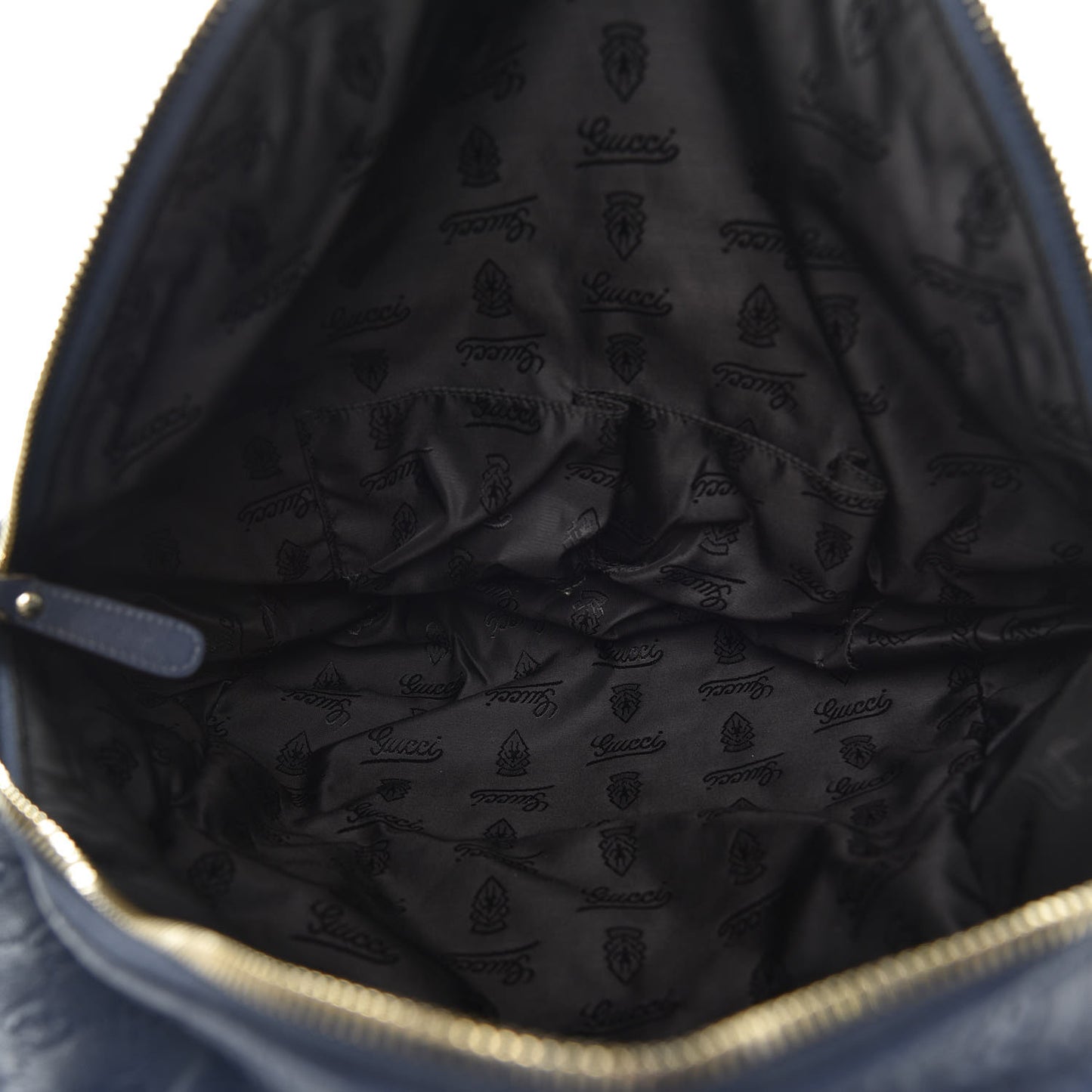 Guccissima Medium Classic Backpack Blue